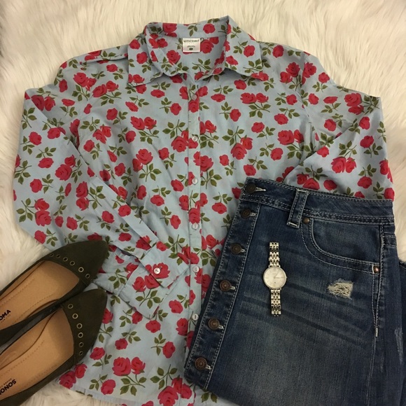 Motherhood Maternity Tops - Floral Maternity top